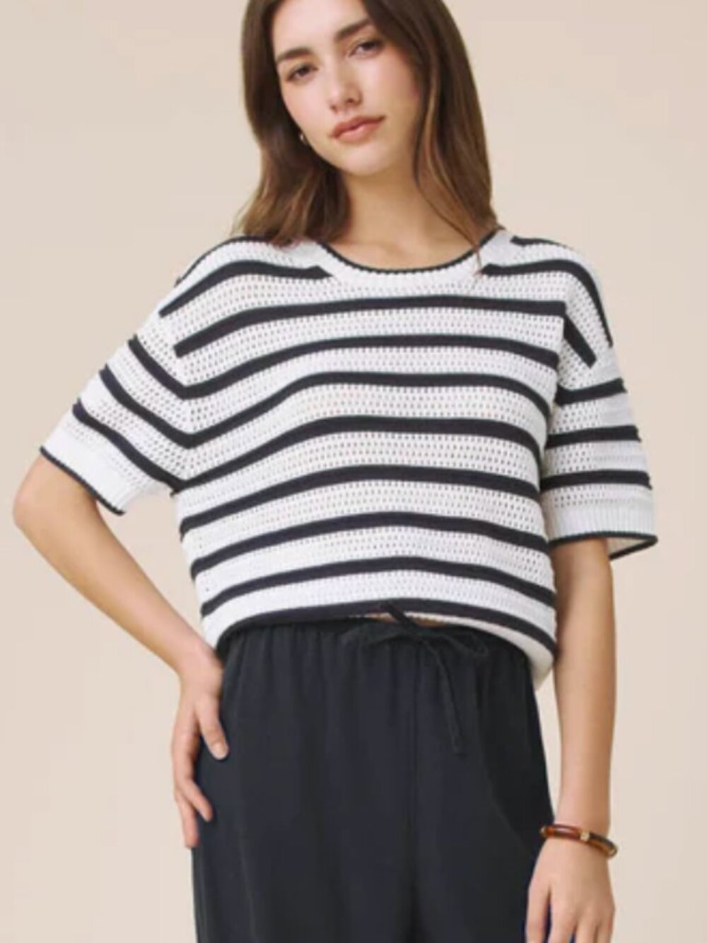 Splendid Beckham Stripe Sweater